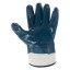 AR4004 - Guanto in maglia di cotone pesante spalmato in gomma antiusura NBR blu